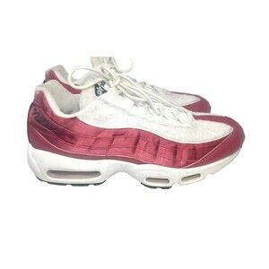 Nike Air Max 95 LX Red Crush Shoes Women's Size 10 Sneakers NSW Logo On Heel